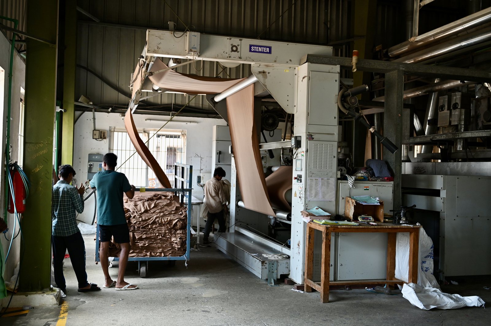 Continuous Stenter Finishing Machine