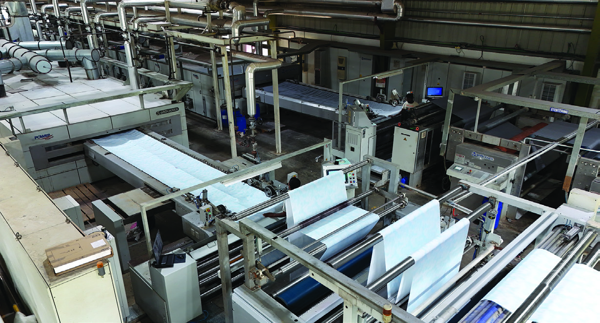 German Stenter Finishing Plant